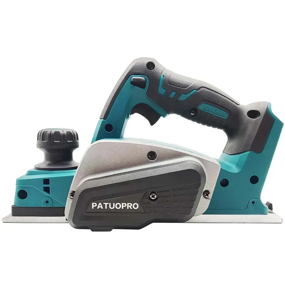 Makita-Compatible 82mm Cordless Handheld Planer, 15000RPM