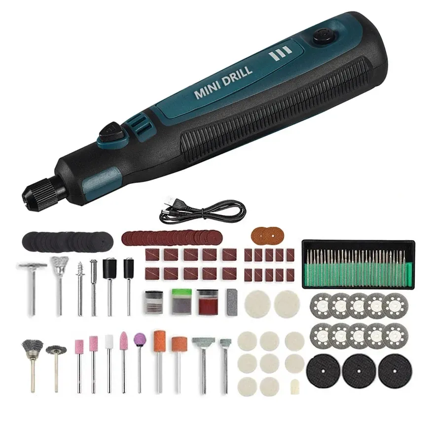 3-Speed Cordless Mini Rotary Drill Engraver