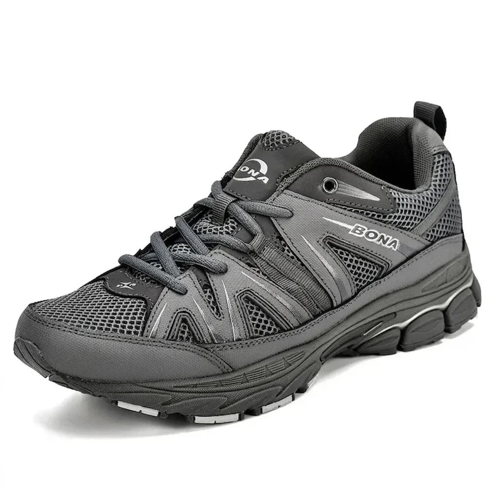 BONA Men’s Breathable Mesh Running Shoes
