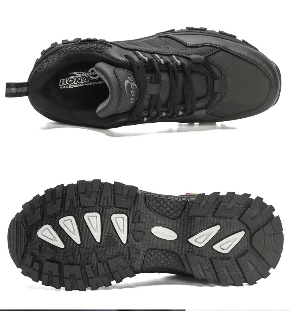 BONA Breathable Trail Hiking Shoes for Men