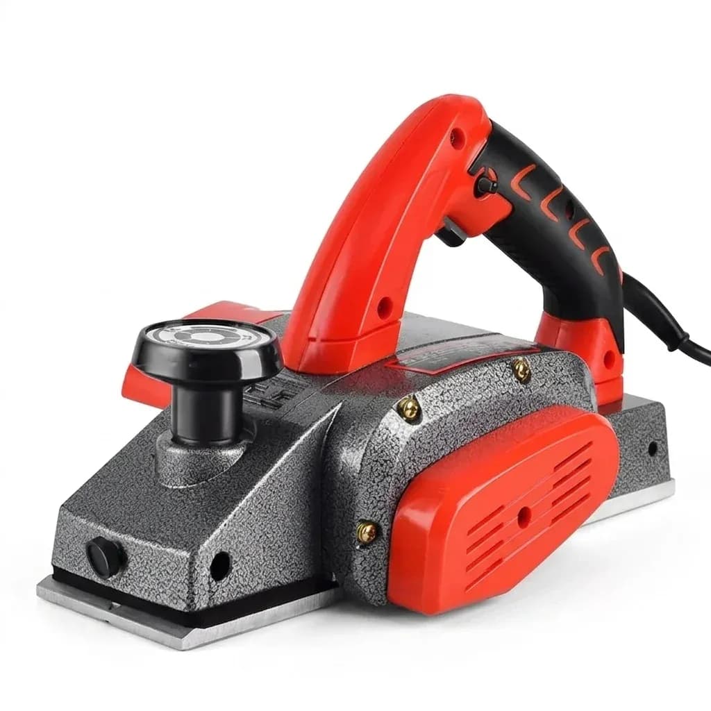 220V handheld electric wood planer on white