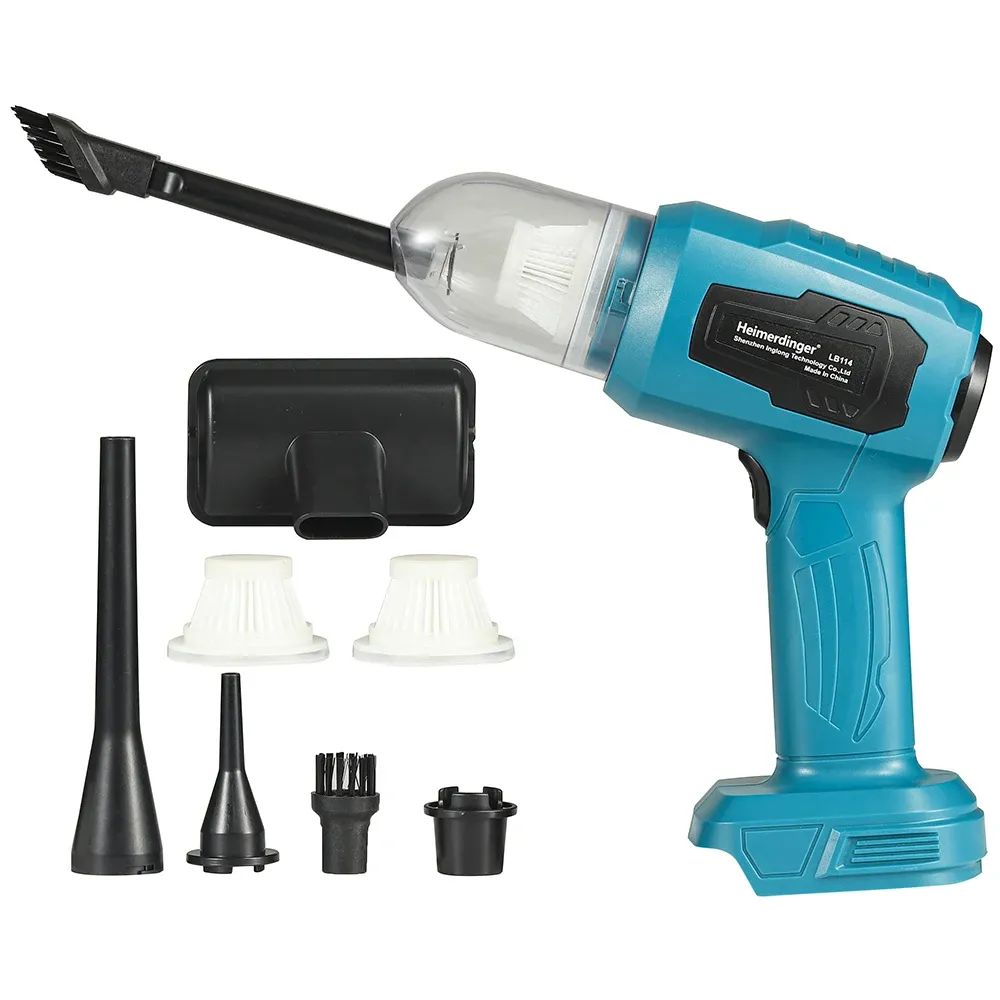 18V Cordless Car Vacuum and Blower with Multi-Nozzles