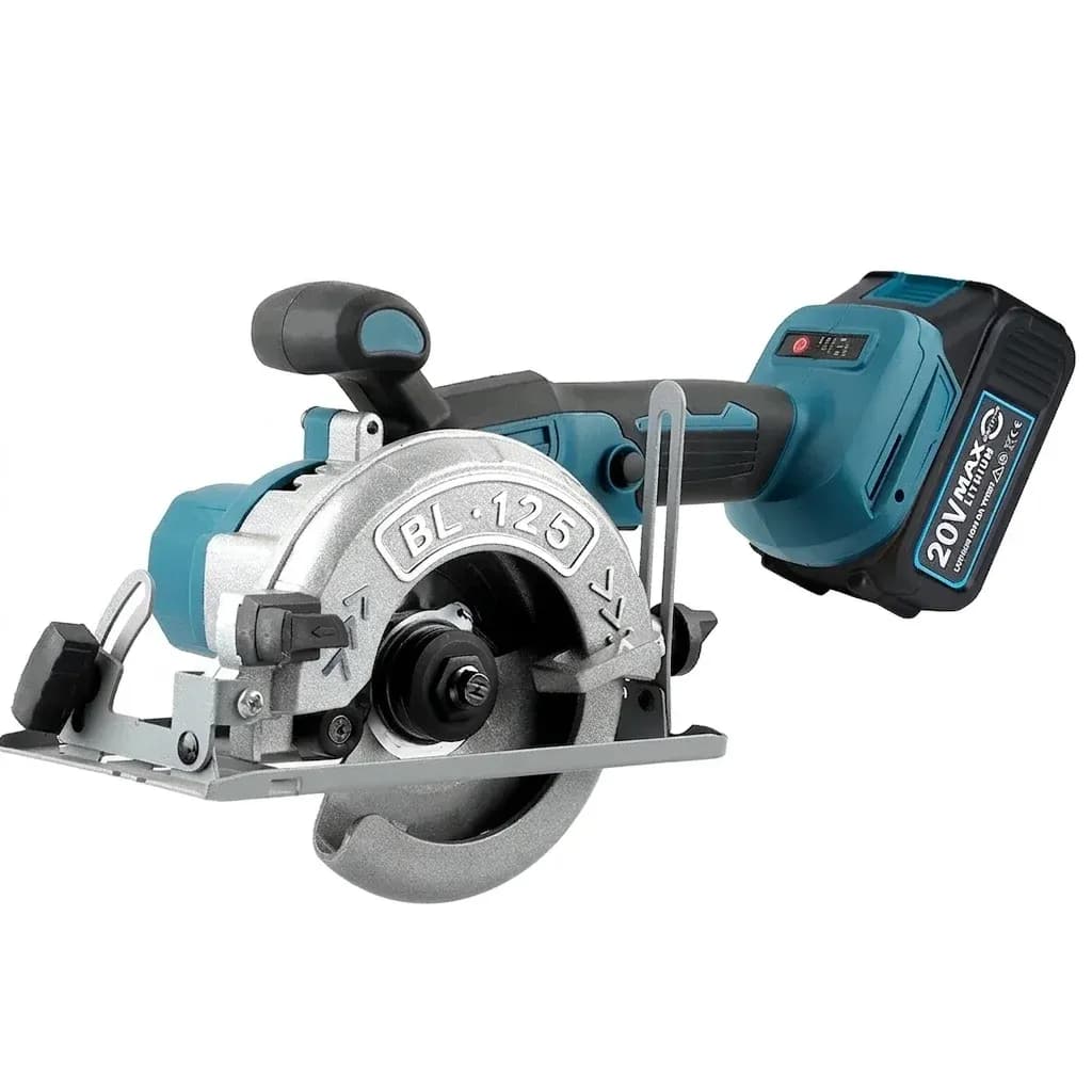 Makita-compatible 125mm cordless circular saw