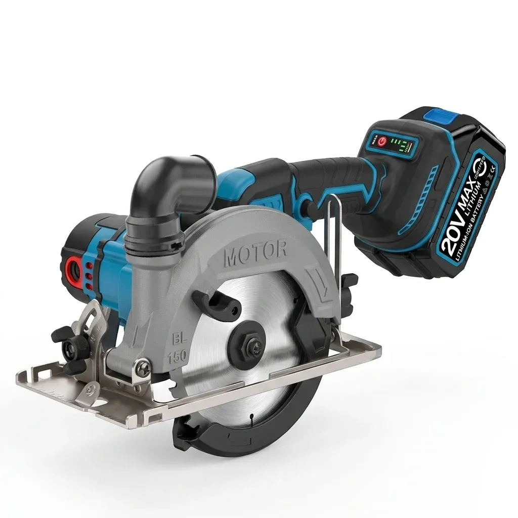 Makita-compatible 6-inch cordless circular saw