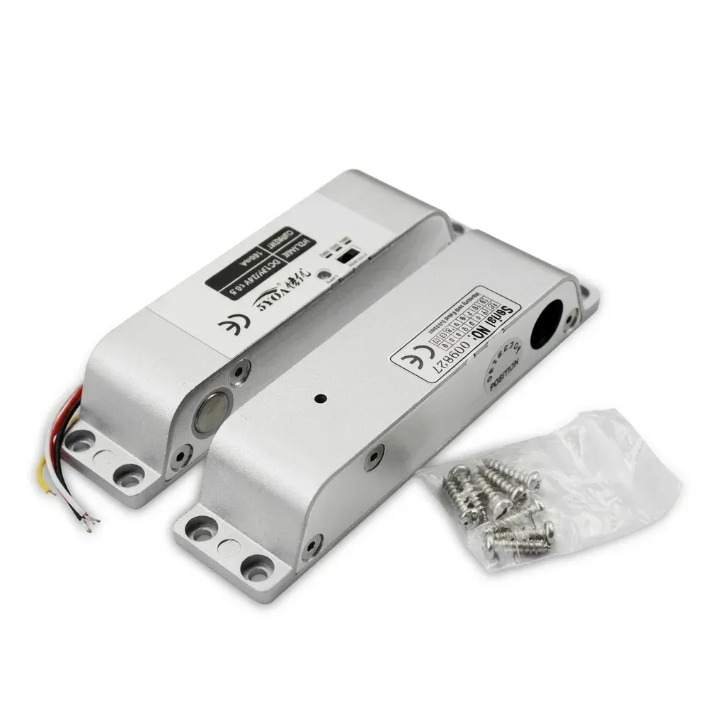 5YOA DC12V Adjustable Delay Drop Bolt Access Lock