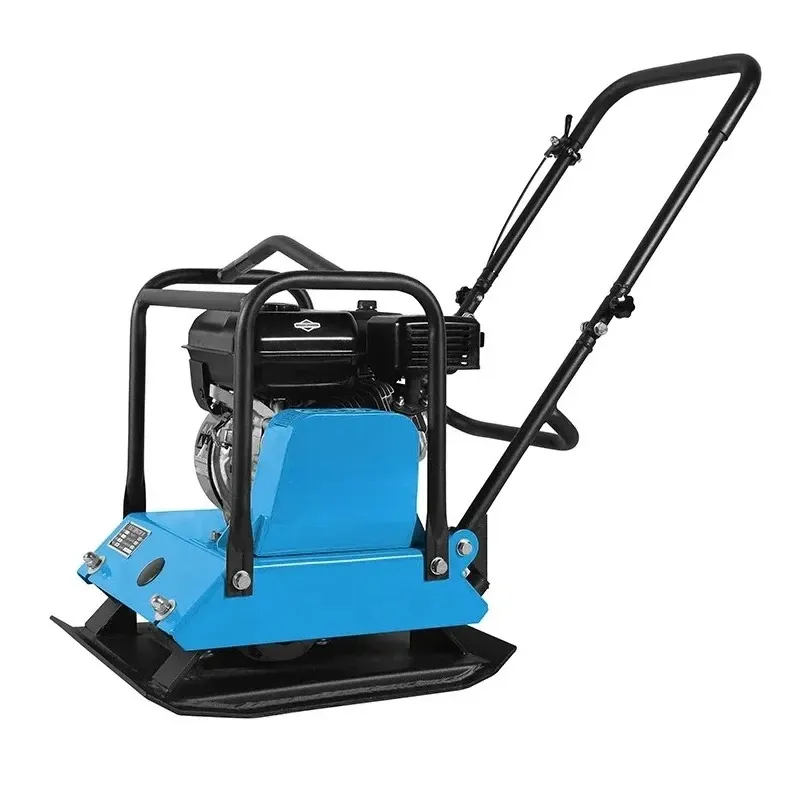 FIXTEC 10kN Petrol Tamping Rammer for Heavy-Duty Soil Compaction