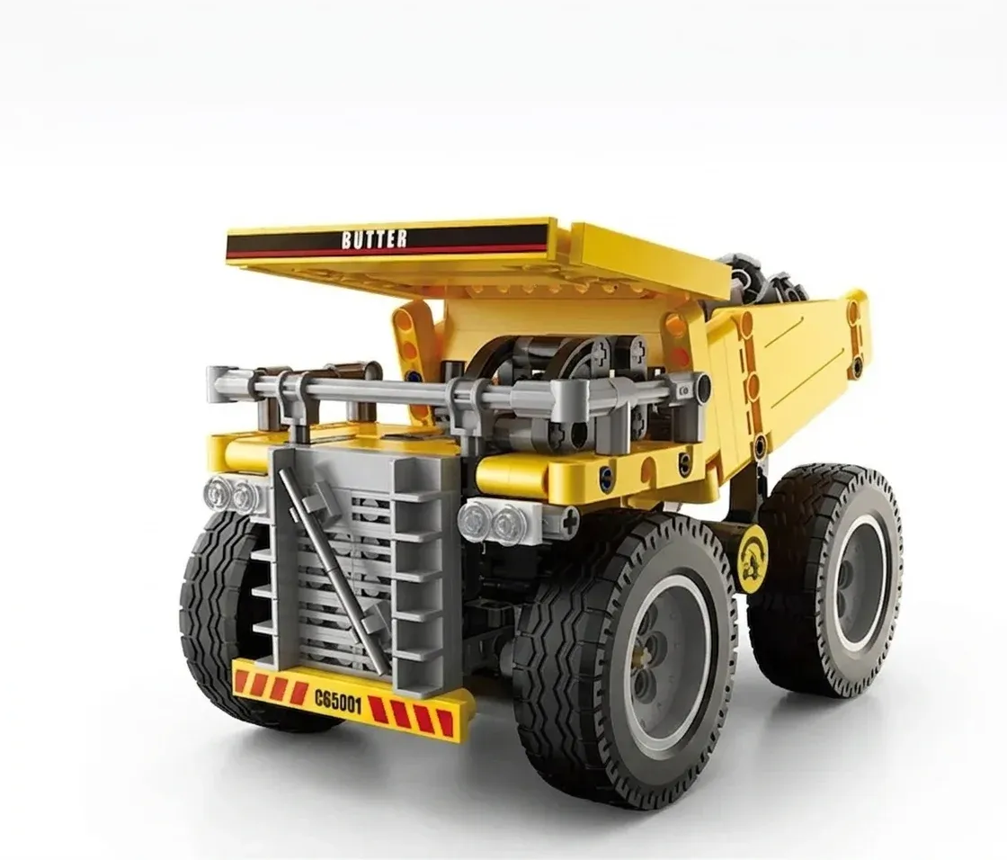Cada City Wheel Loader Mining Truck Building Block Set