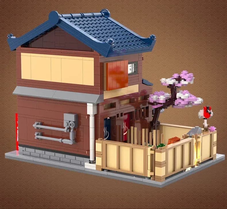 CaDA Japanese Izakaya Street Building Set