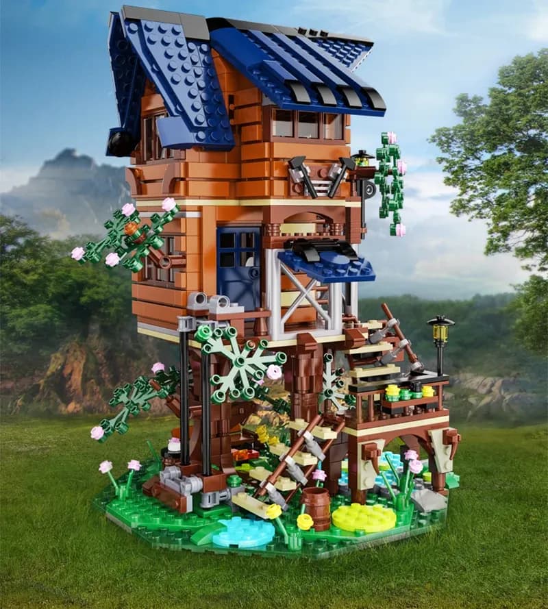 CaDA Four Seasons Tree House LED Micro Brick Set