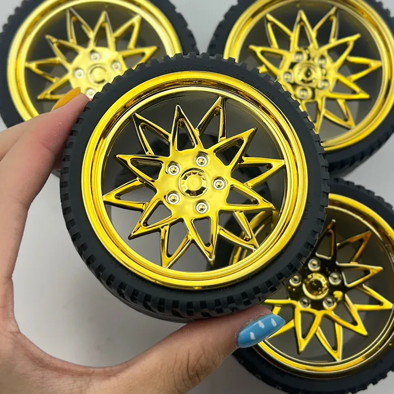 CaDA 1:8 Scale Wheel Hub Plating Accessory Set