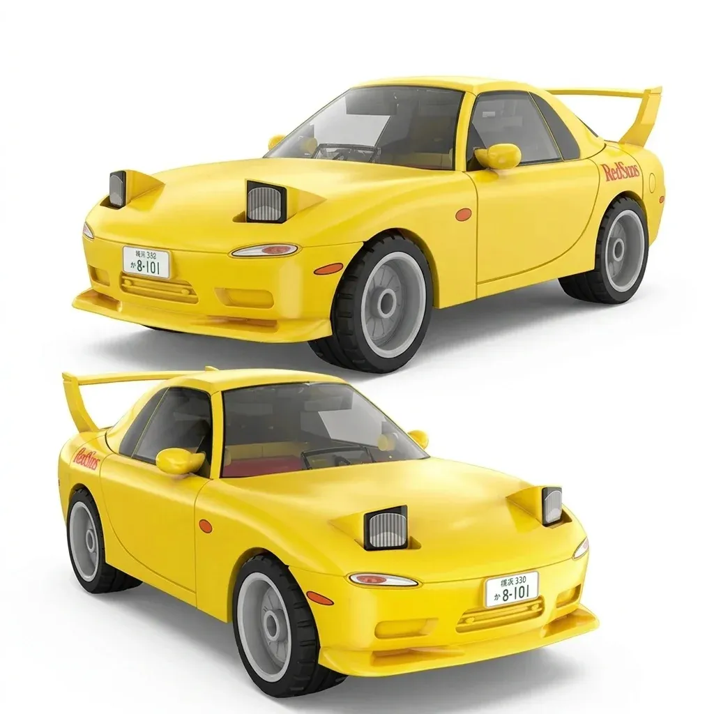 CaDA Initial D-Inspired Street Parking Lot Brick Display Set
