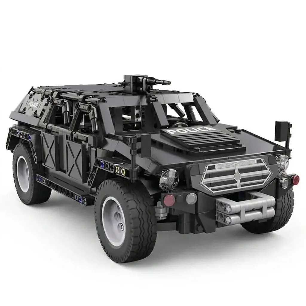 CaDA 561-Piece RC Police SUV Brick Set