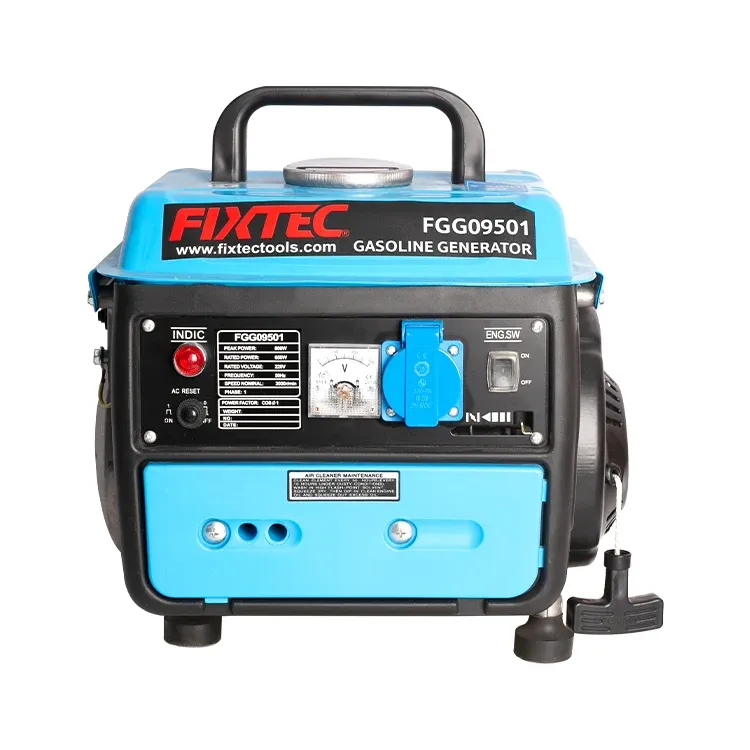 FIXTEC 800W Portable Gasoline Mini Generator with Auto Start