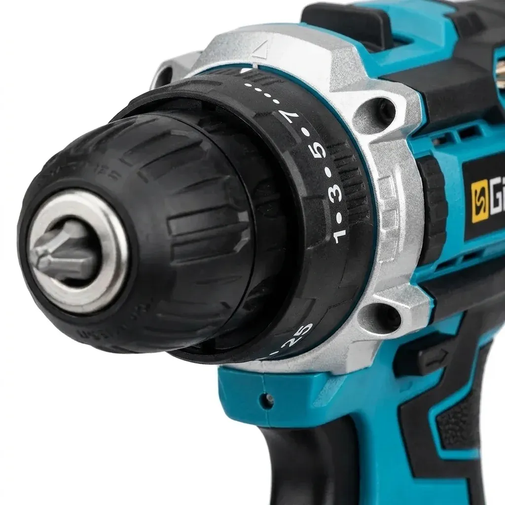 Gisam 21V Cordless Drill Driver with 29-Piece Accessory Set