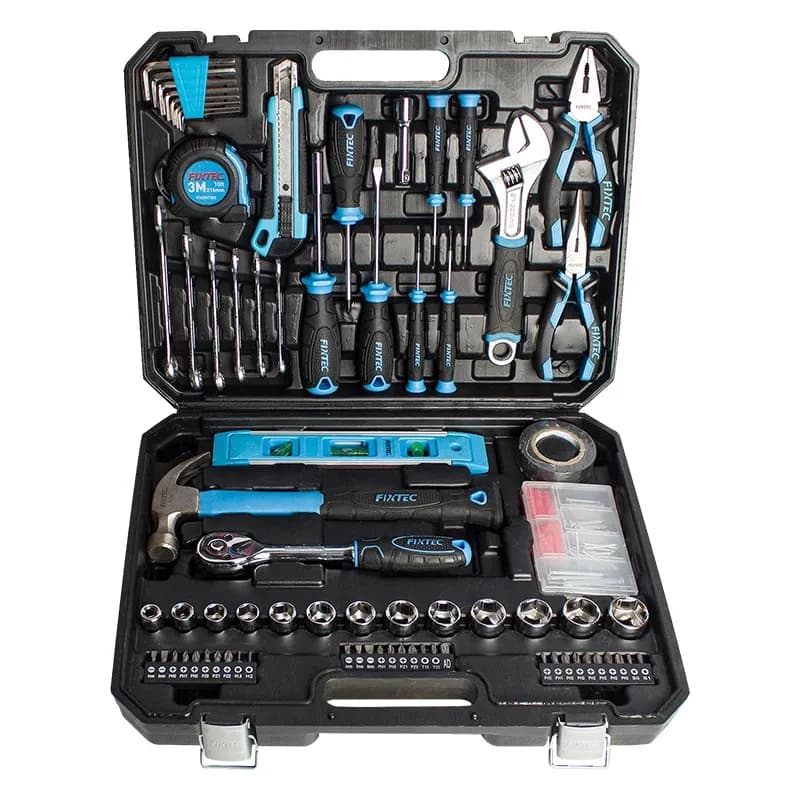 FIXTEC 234-Piece Heavy Duty Household and Car Repair Tool Kit