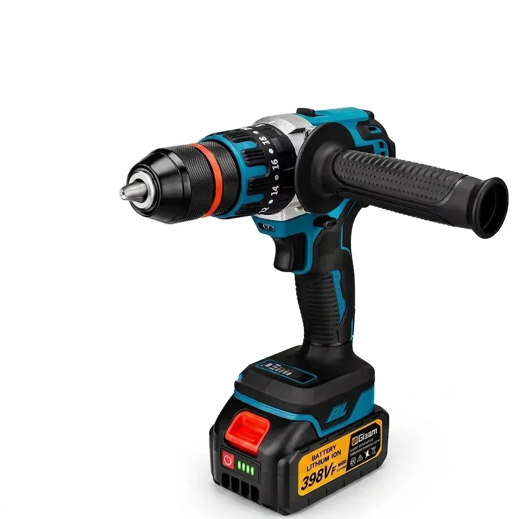Makita-Compatible 13mm 480N·m Brushless Cordless Impact Drill