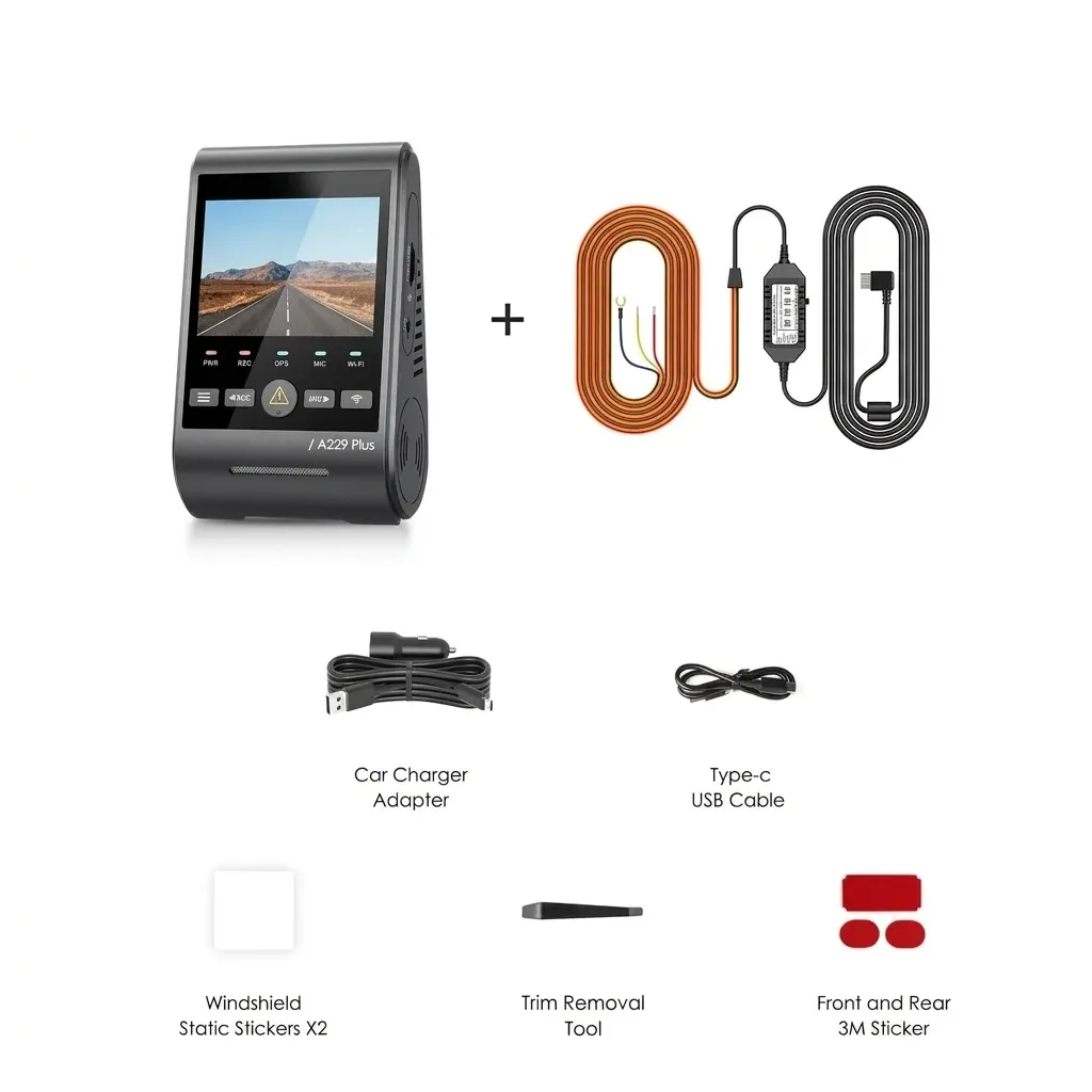 VIOFO A229 Plus dash cam kit