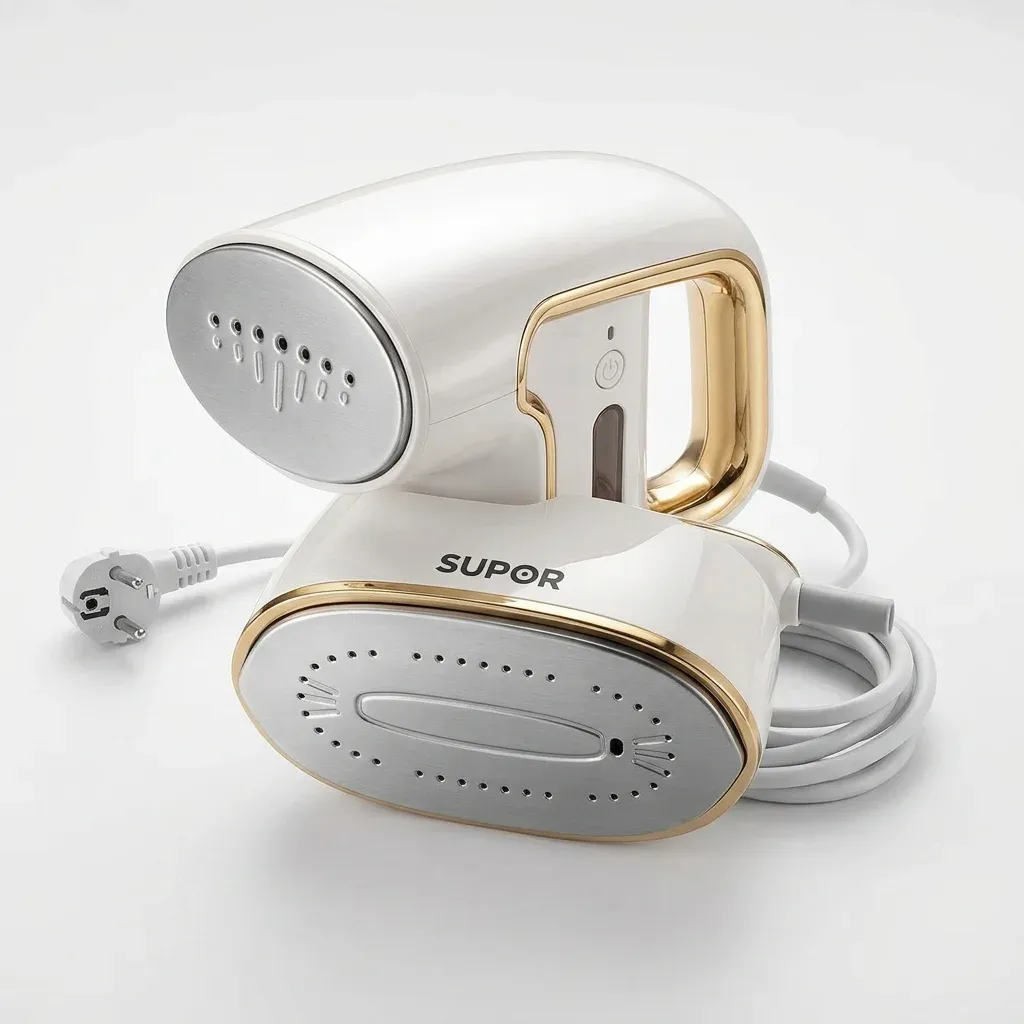SUPOR handheld garment steamer EGH-923B on white