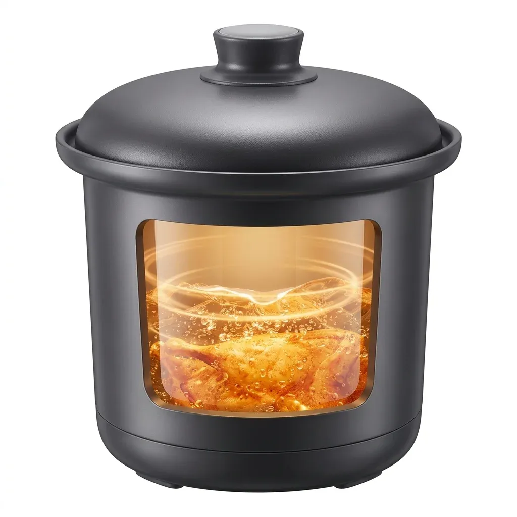 SUPOR electric stew pot on white