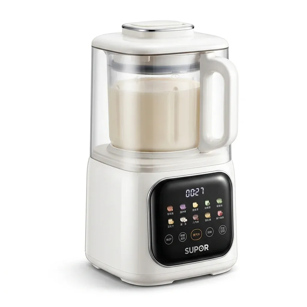 SUPOR white soy milk maker studio shot