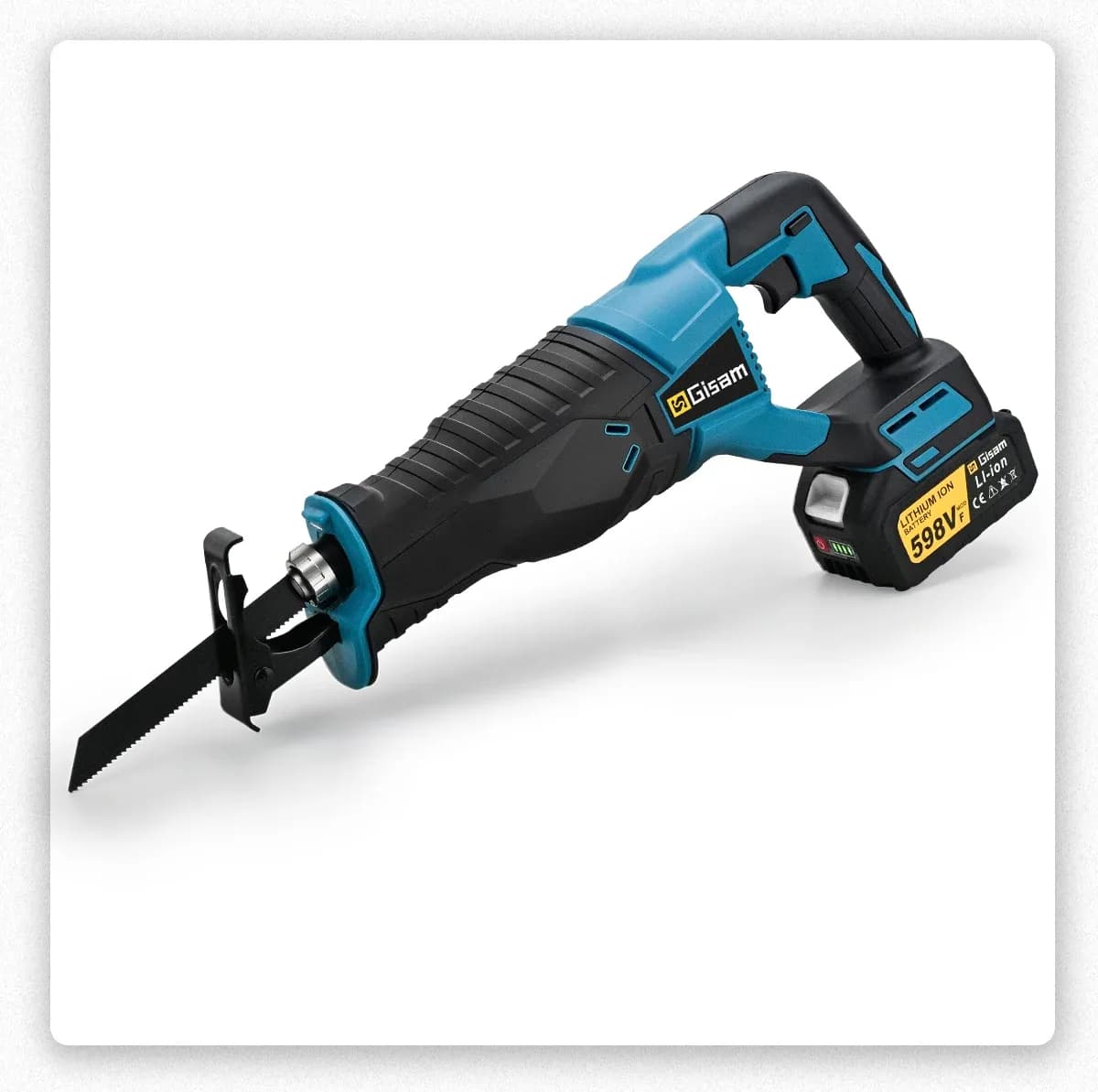 Gisam Cordless Reciprocating Saw for Makita 18V Batteries
