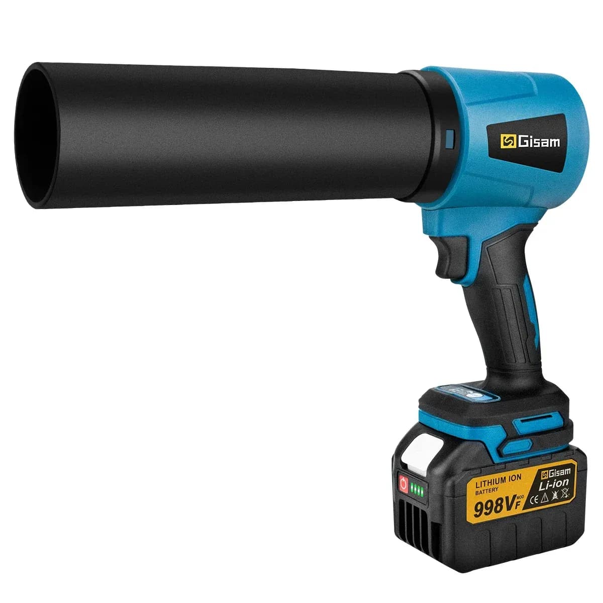 Gisam Brushless Cordless Turbo Air Blower for Makita 18V Batteries