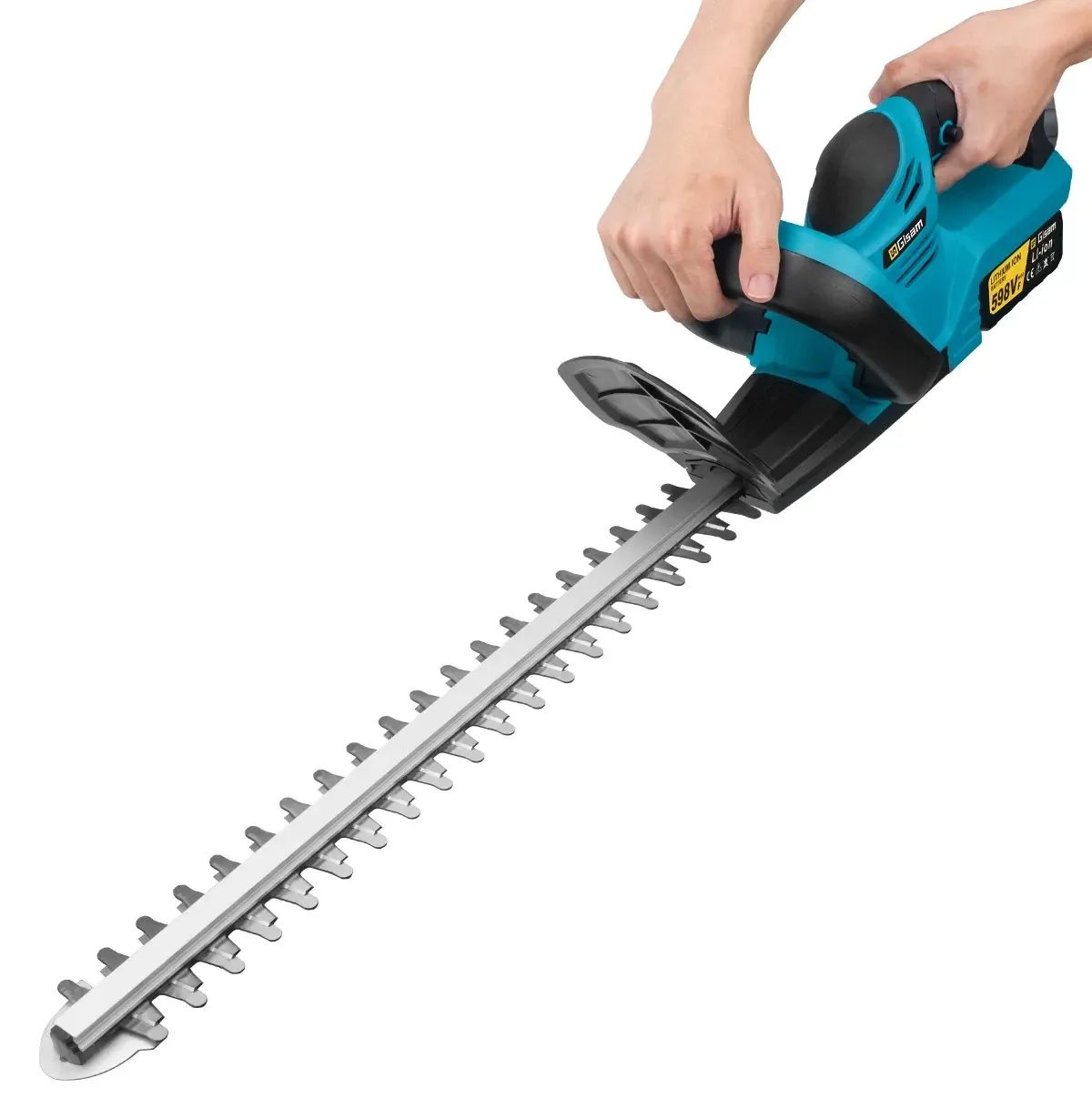 Gisam 510mm Brushless Cordless Hedge Trimmer for Makita 18V Batteries