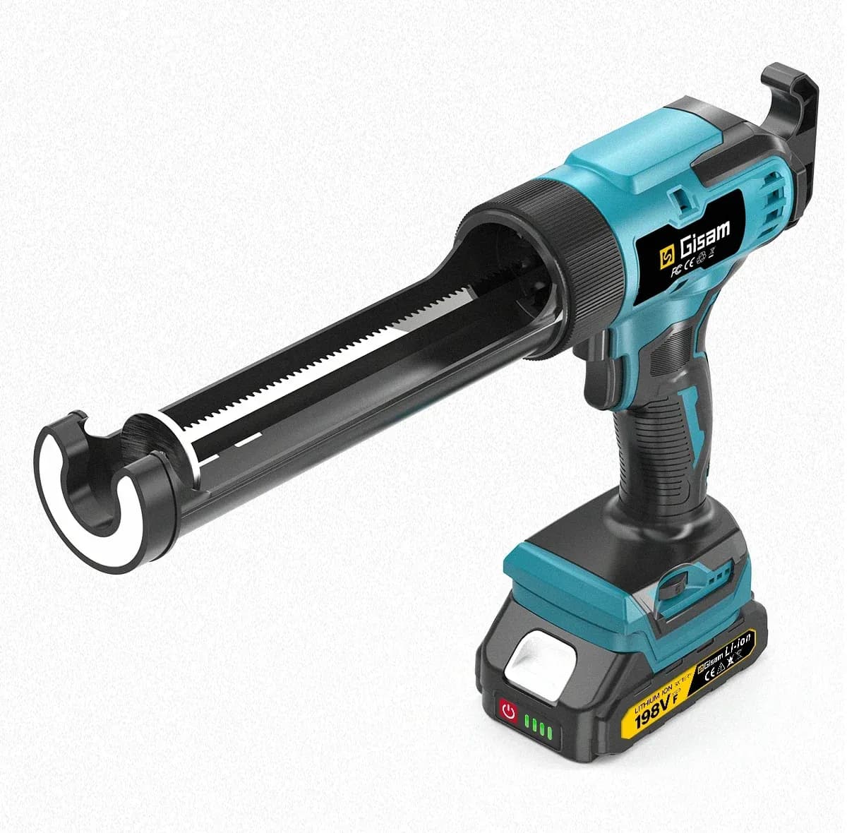 Gisam Cordless Electric Caulking Gun for Makita 18V Batteries