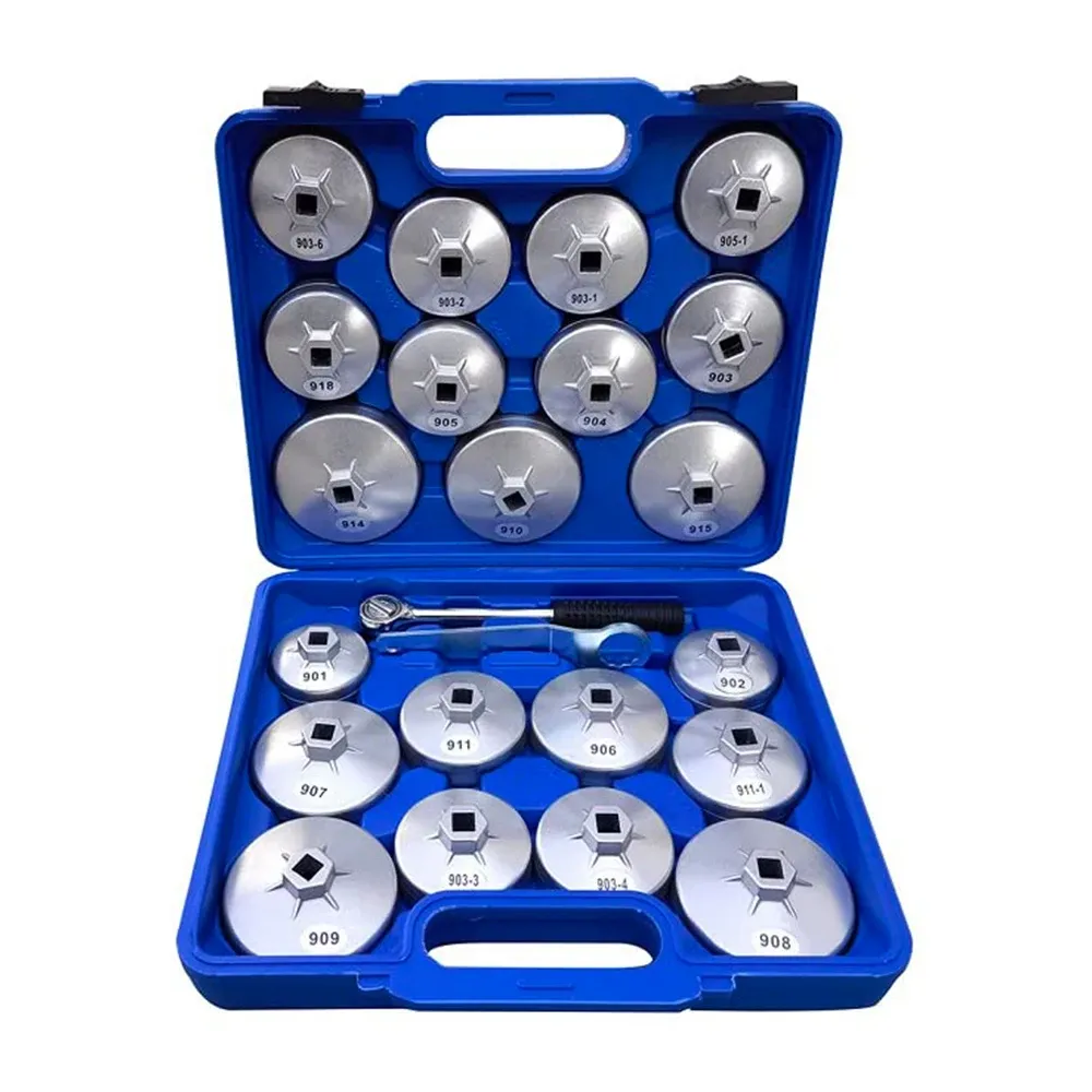 Hikity 23-Piece Oil Filter Wrench Set