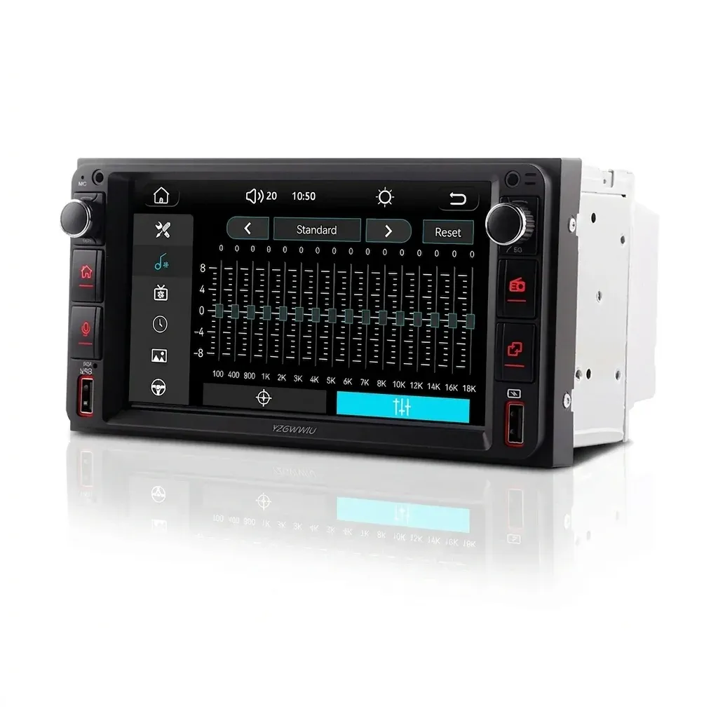 Wireless CarPlay 2DIN Toyota Multimedia Receiver