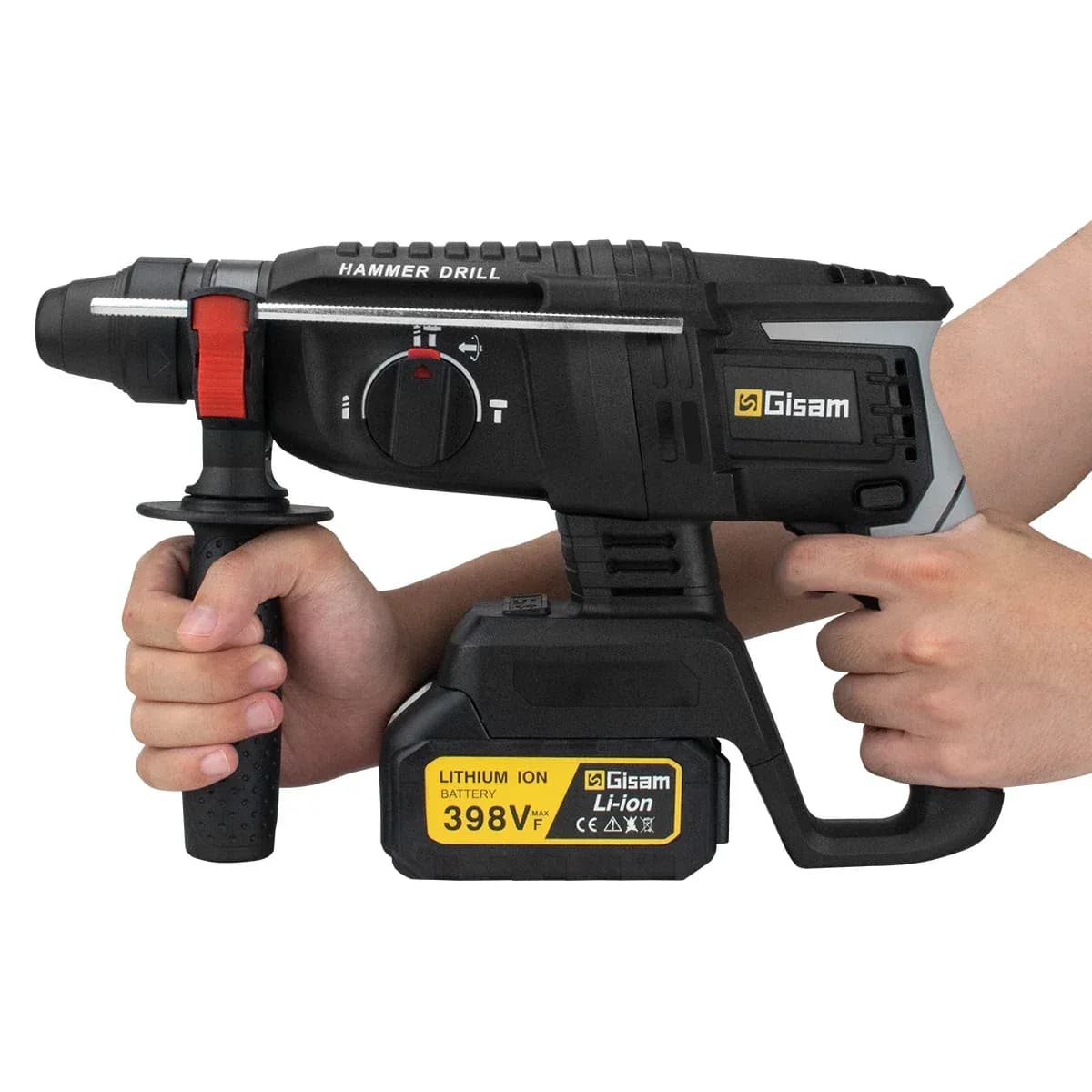 Gisam 26mm Brushless Cordless Rotary Hammer Drill