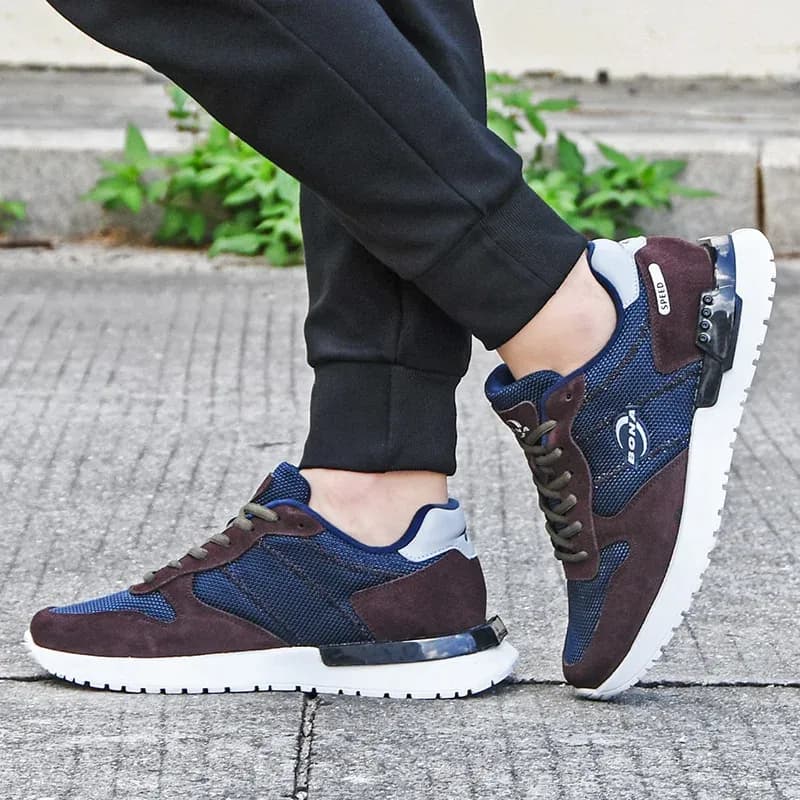 BONA Suede-Blend Men’s Running and Walking Shoes