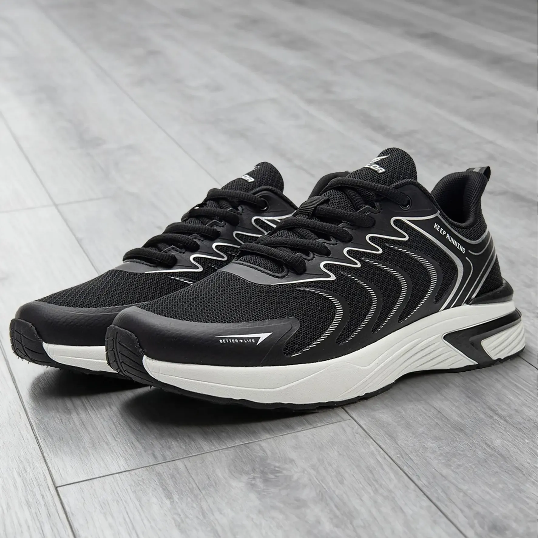 Baasploa J3102 Breathable Mesh Running Sneakers