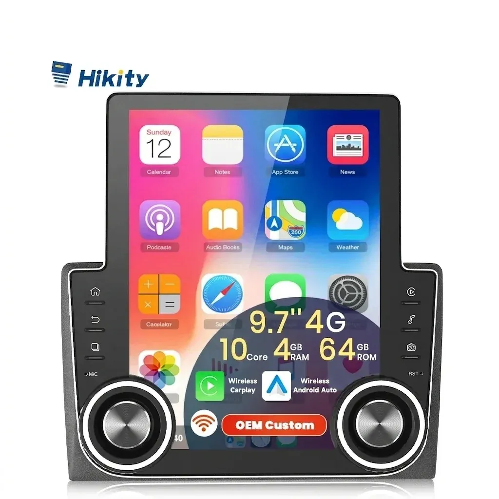 Hikity 9.7-Inch Android Car Multimedia Unit