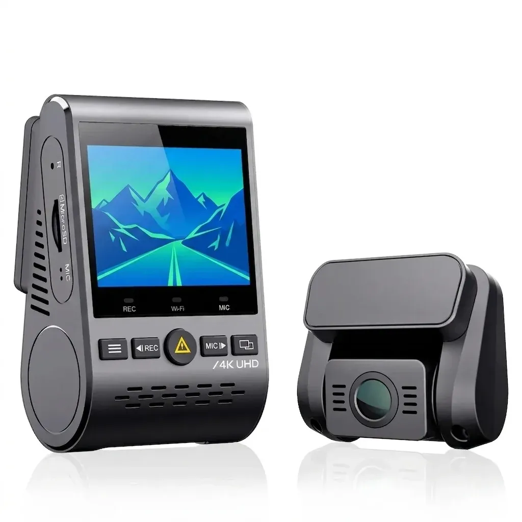 VIOFO A129 Pro Duo 4K Dual Dash Cam with GPS and Wi‑Fi