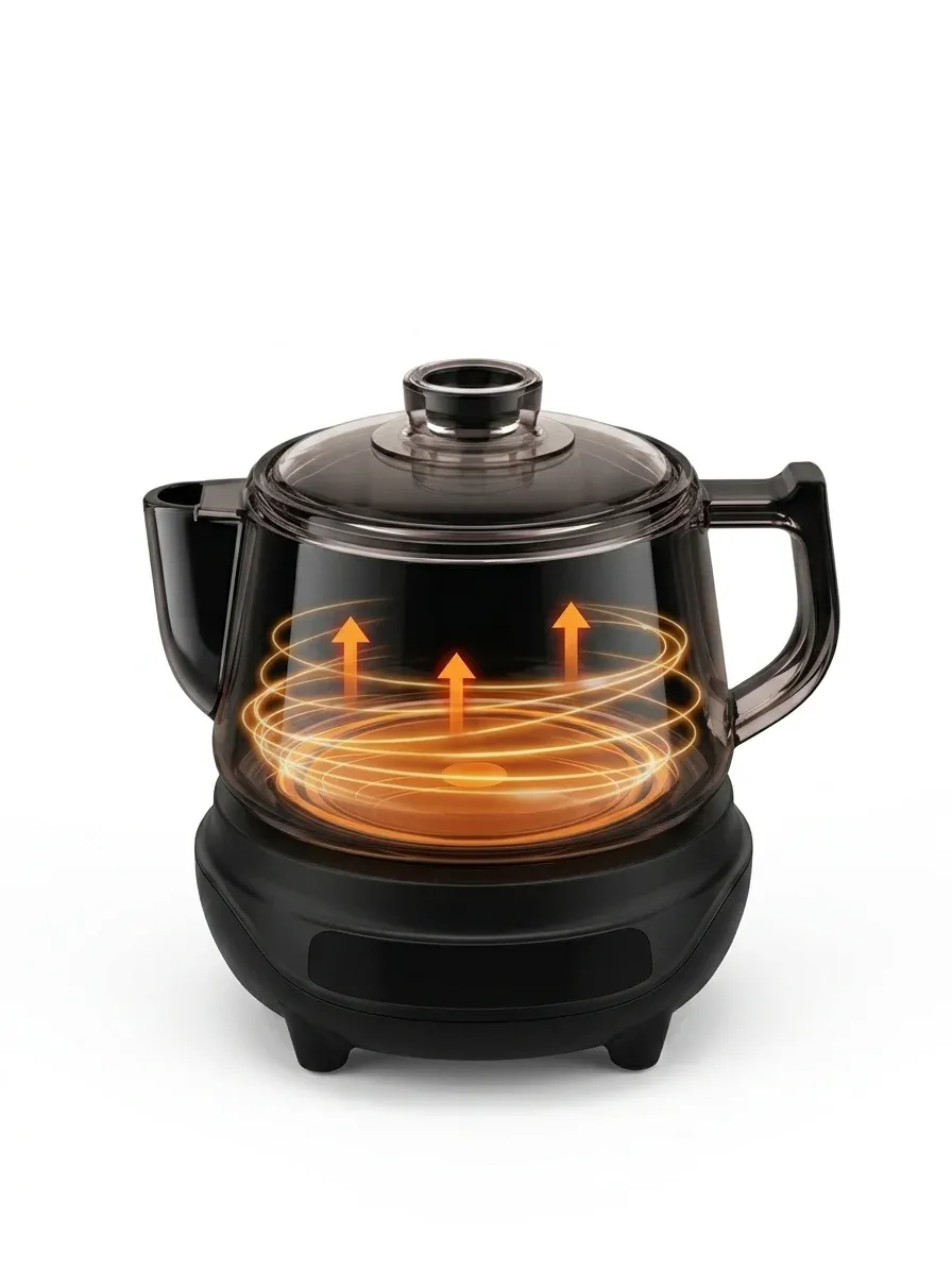 Joyoung 3L Ceramic Herbal Decoction Pot with Auto Keep-Warm