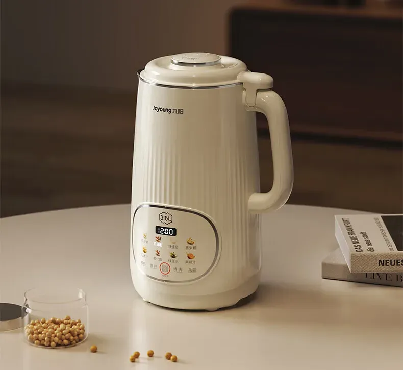 Joyoung 1.4L Filter-Free Soy Milk Maker with Presets