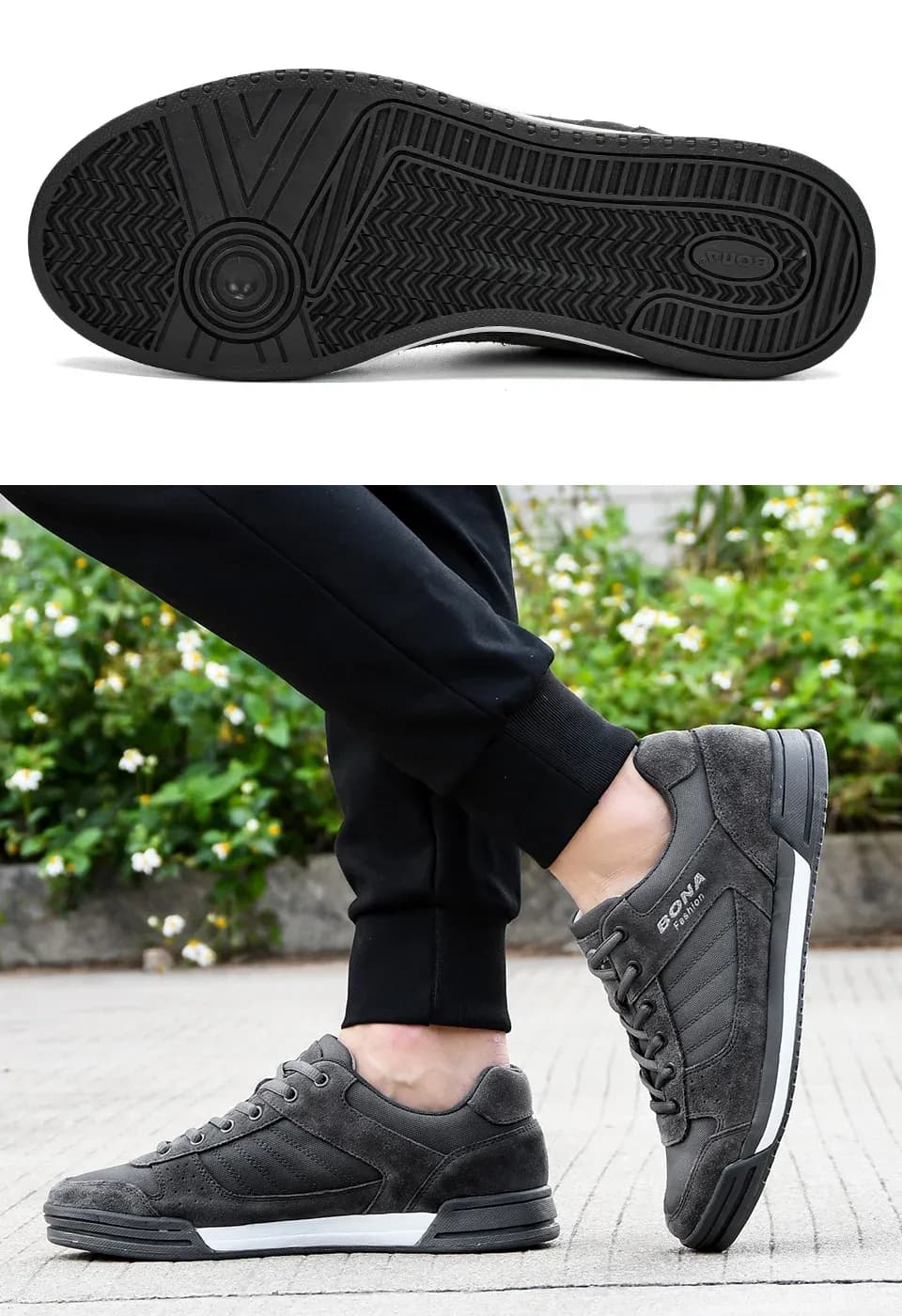 BONA Low-Top Skate Trainers for Everyday Riding