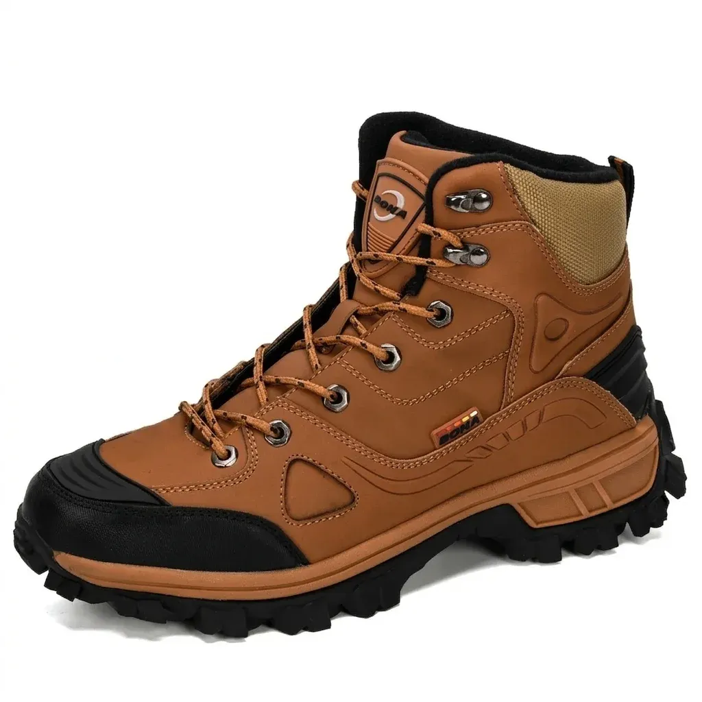 BONA Plush Ankle Hiking Shoes for Winter Trails