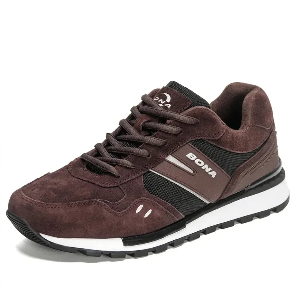 BONA Men’s Breathable Lifestyle Running Sneakers