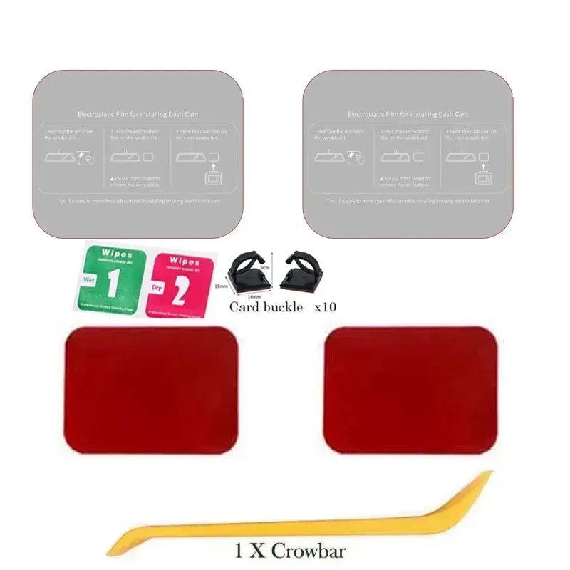VIOFO Dash Cam Electrostatic Sticker and VHB Mount Pad Set